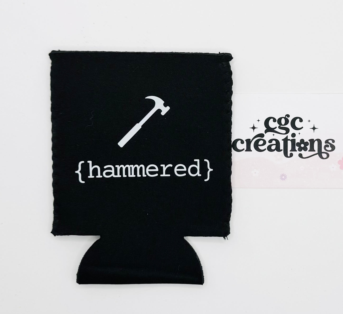 Hammered Neoprene Can Koozie