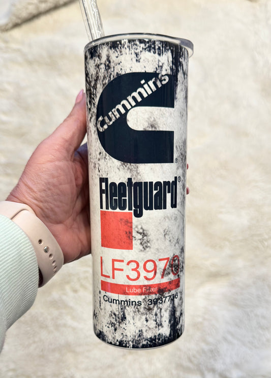 Lube Filter 20oz Insulated Tumbler