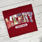 RED CREWNECK- Merry Crewneck Sweatshirt