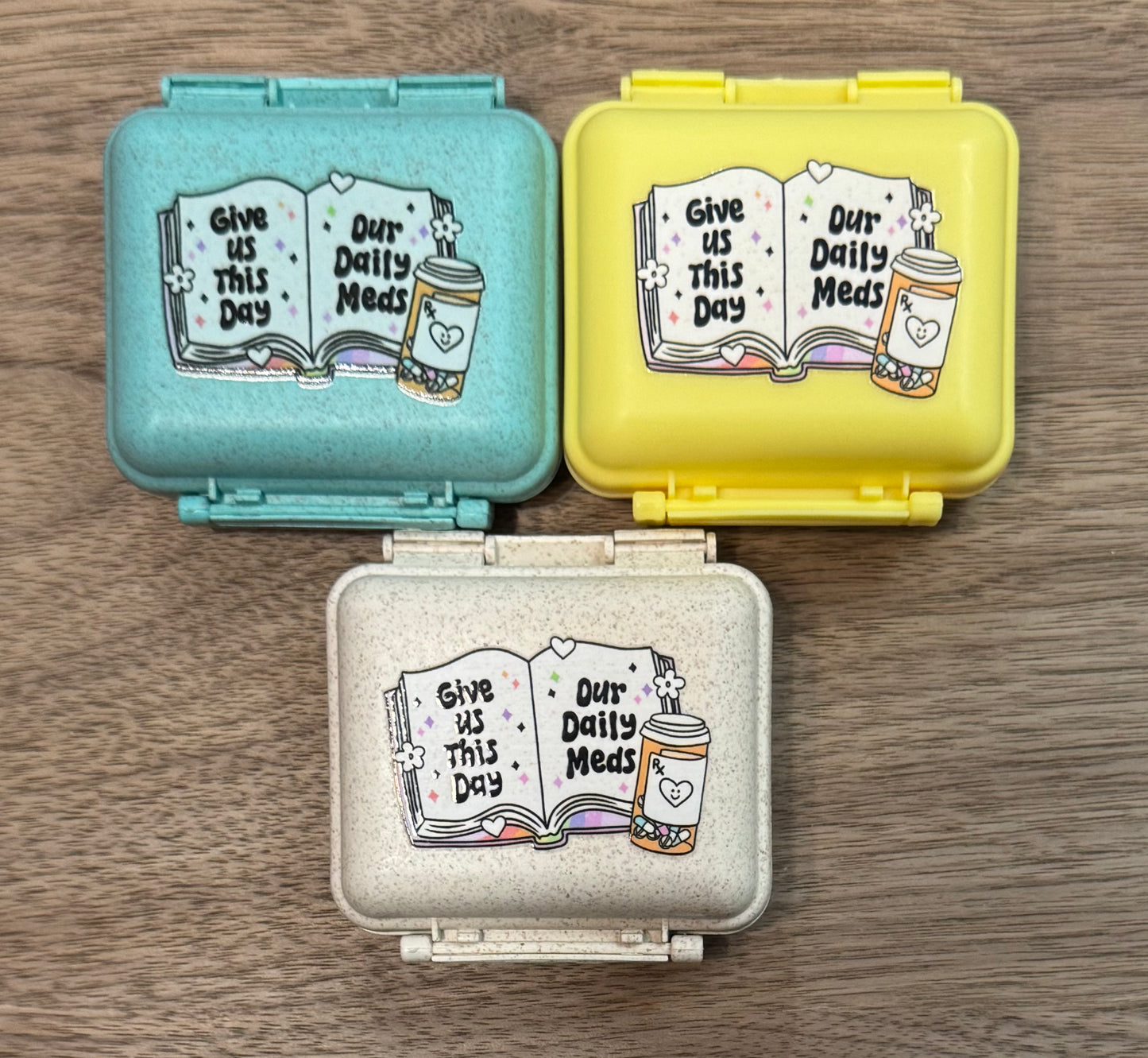 Give Us This Day Pill Container