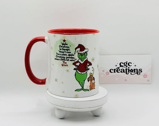 Maybe Christmas Means More 11 oz Ceramic Coffee Mug