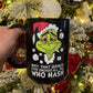 Whohash Black 15 oz Ceramic Coffee Mug