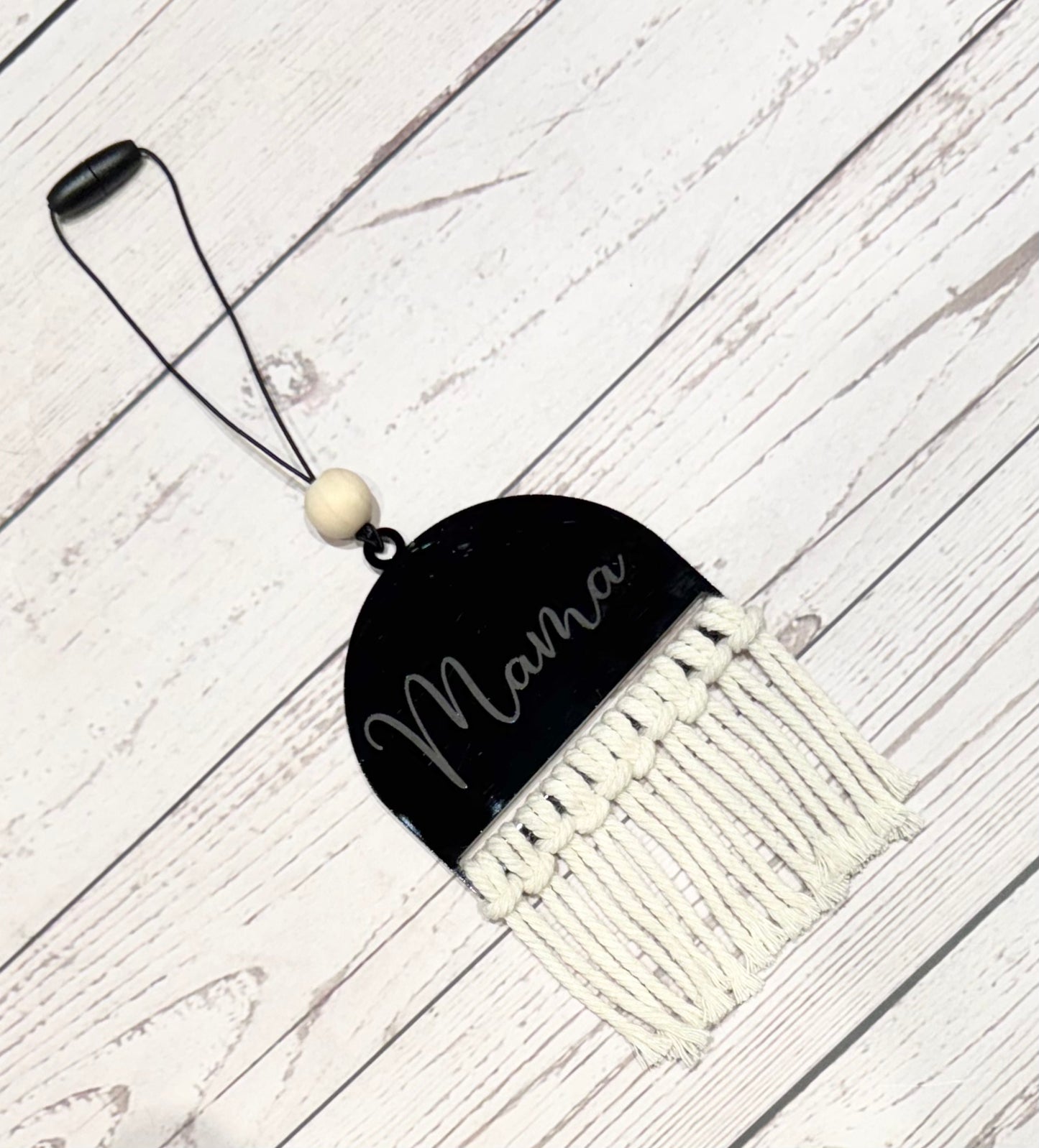 Mama Car Charm Mirror Hanger