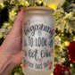 Beginning To Look A lot Like 16oz Glass Cup With Lid