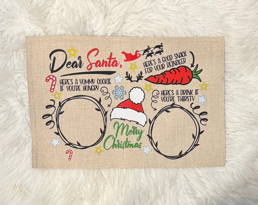 Dear Santa placemat