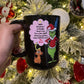 Maybe Christmas Black 15 oz Ceramic Coffee Mug