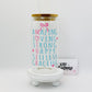 Amazing Mother 16oz Glass Cup With Lid