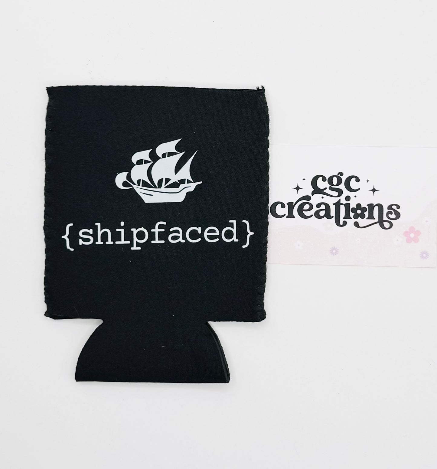 Shipfaced Neoprene Can Koozie