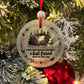 Best Friend Translucent Glass Christmas Ornament