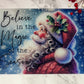 Believe In The Magic Glass Cutting Board