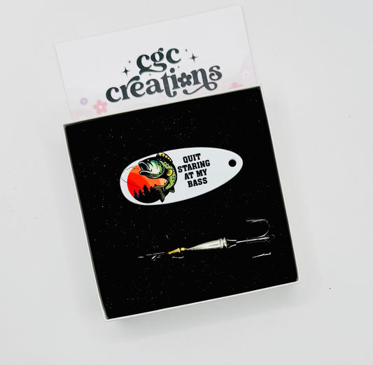 Quit Staring At My Bass Fishing Lure