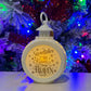 Snowflakes Are Kisses From Heaven Memorial Lantern- White