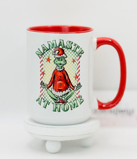 Namaste At Home 15 oz Ceramic Coffee Mug