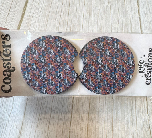 Middle finger Car Coasters