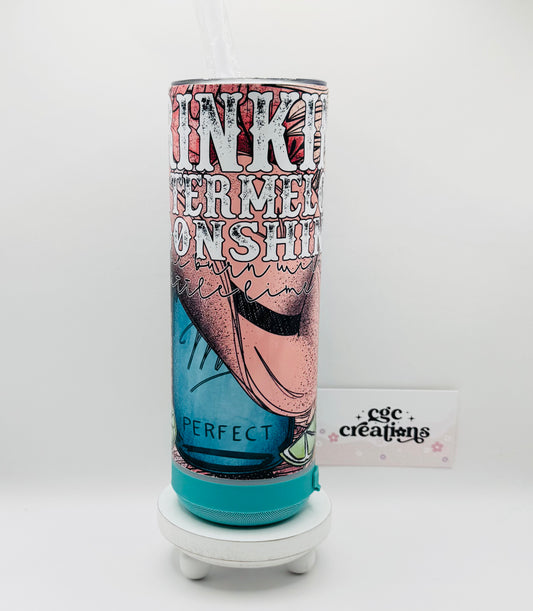 Watermelon Moonshine 20oz Bluetooth Tumbler