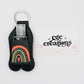 Mama Rainbow Sanitizer Keychain