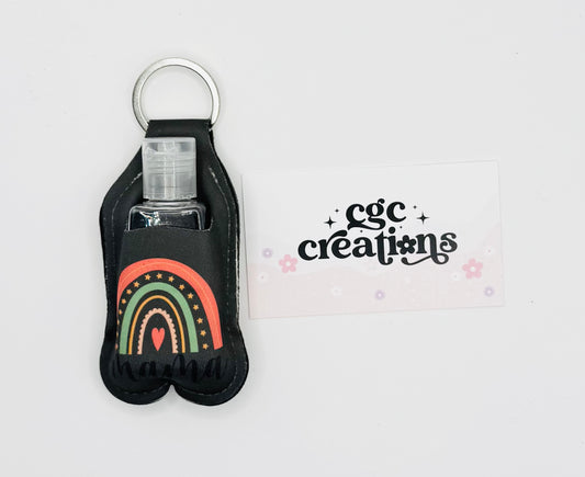 Mama Rainbow Sanitizer Keychain