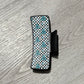 Retro Christmas Tree Claw Hair Clip- Black