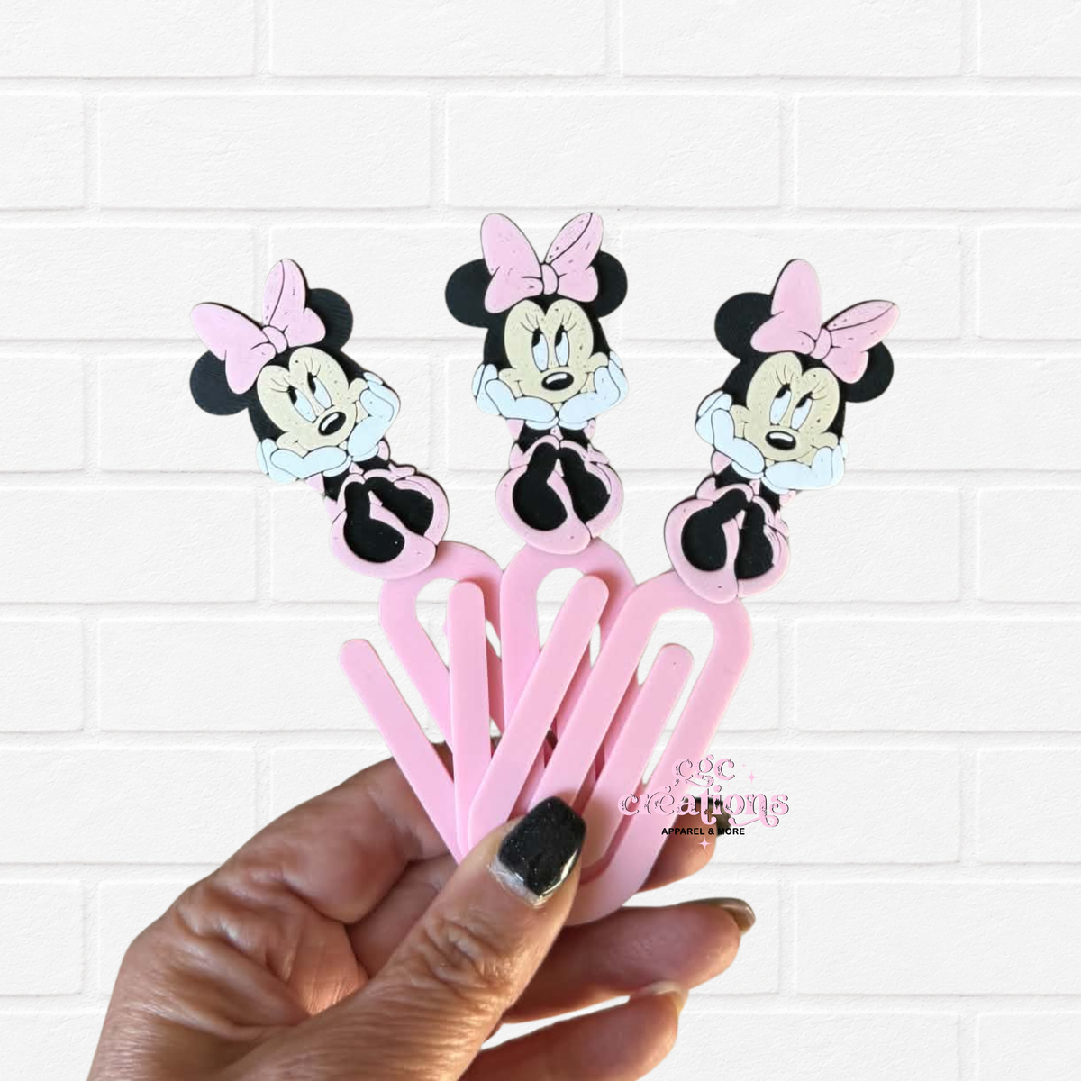 Cute Mouse 3D Bookmark