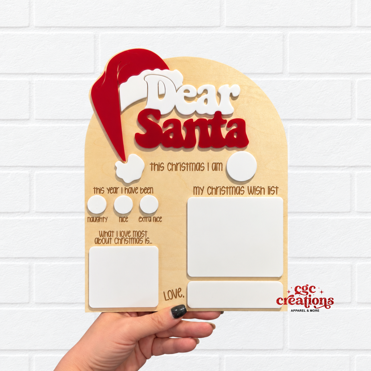 Dear Santa Board