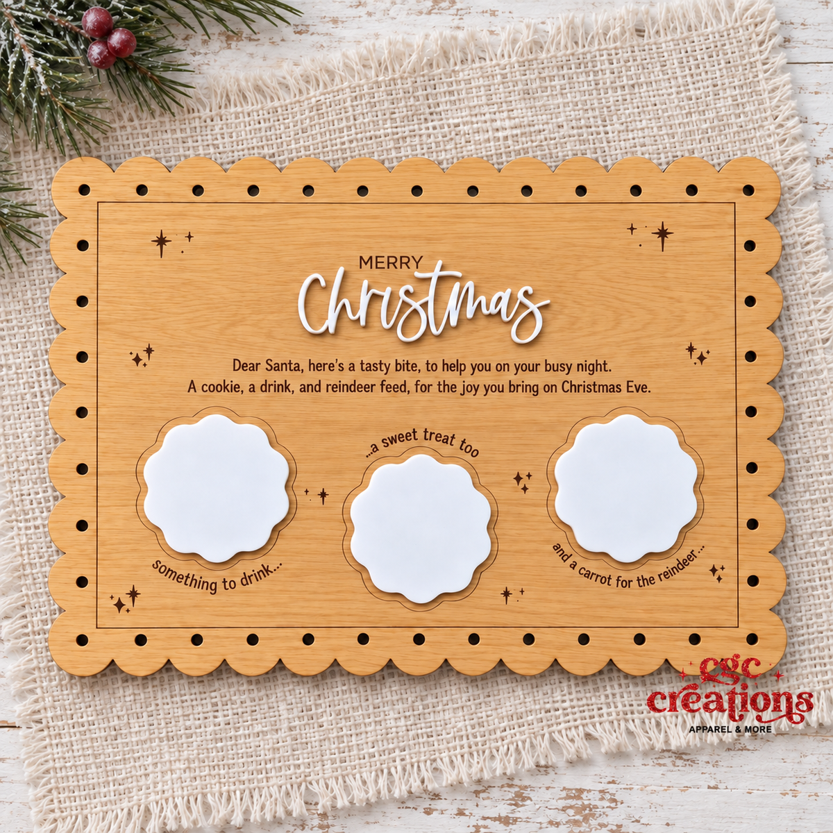 Santa Treat Board