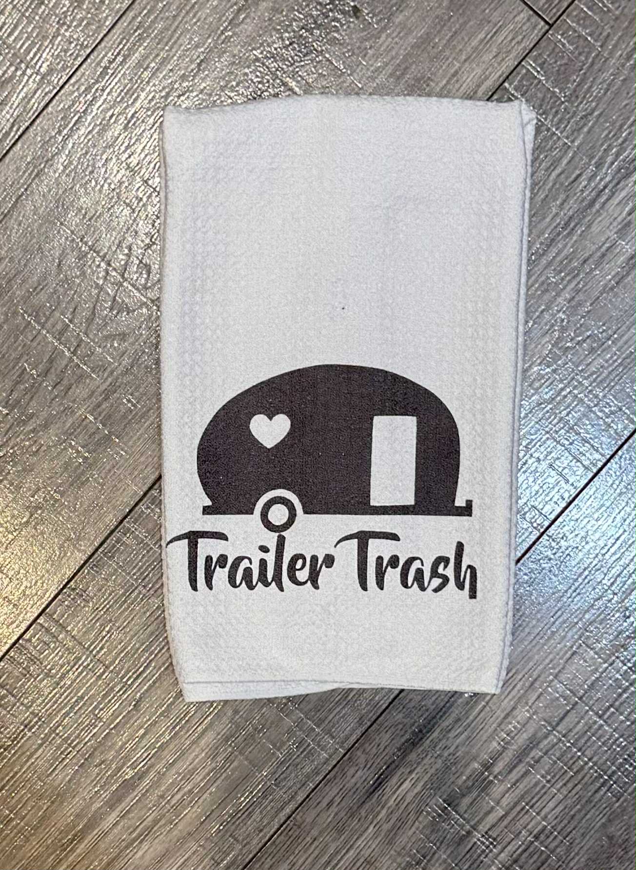 Trailer Trash Tea Towel