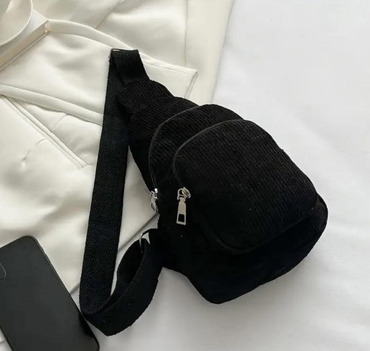 Corduroy Sling Bag