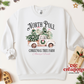 North Pole Christmas Tree Farm Crewneck Sweatshirt