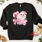FAUX FUR & STITCHING - Santa Baby Christmas Crewneck Sweatshirt