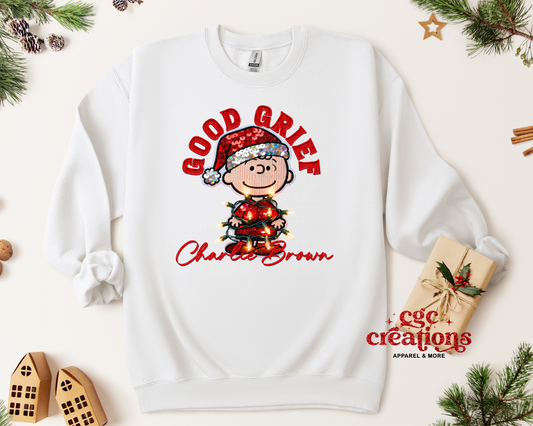 Good Grief Christmas Crewneck Sweatshirt