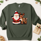 FAUX WOOL, FUR & LIGHTS -Mean One Christmas Crewneck Sweatshirt
