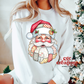 Santa Patchwork Crewneck Sweatshirt