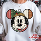 Patchwork Mouse Crewneck Sweatshirt