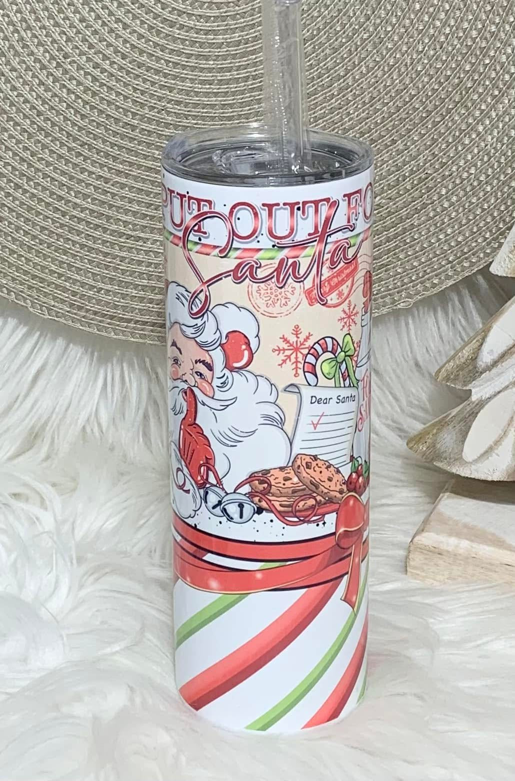 I Put Out For Santa 20oz Insulated Tumbler