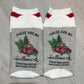 Christmas Movie #1 Faux Wool Socks