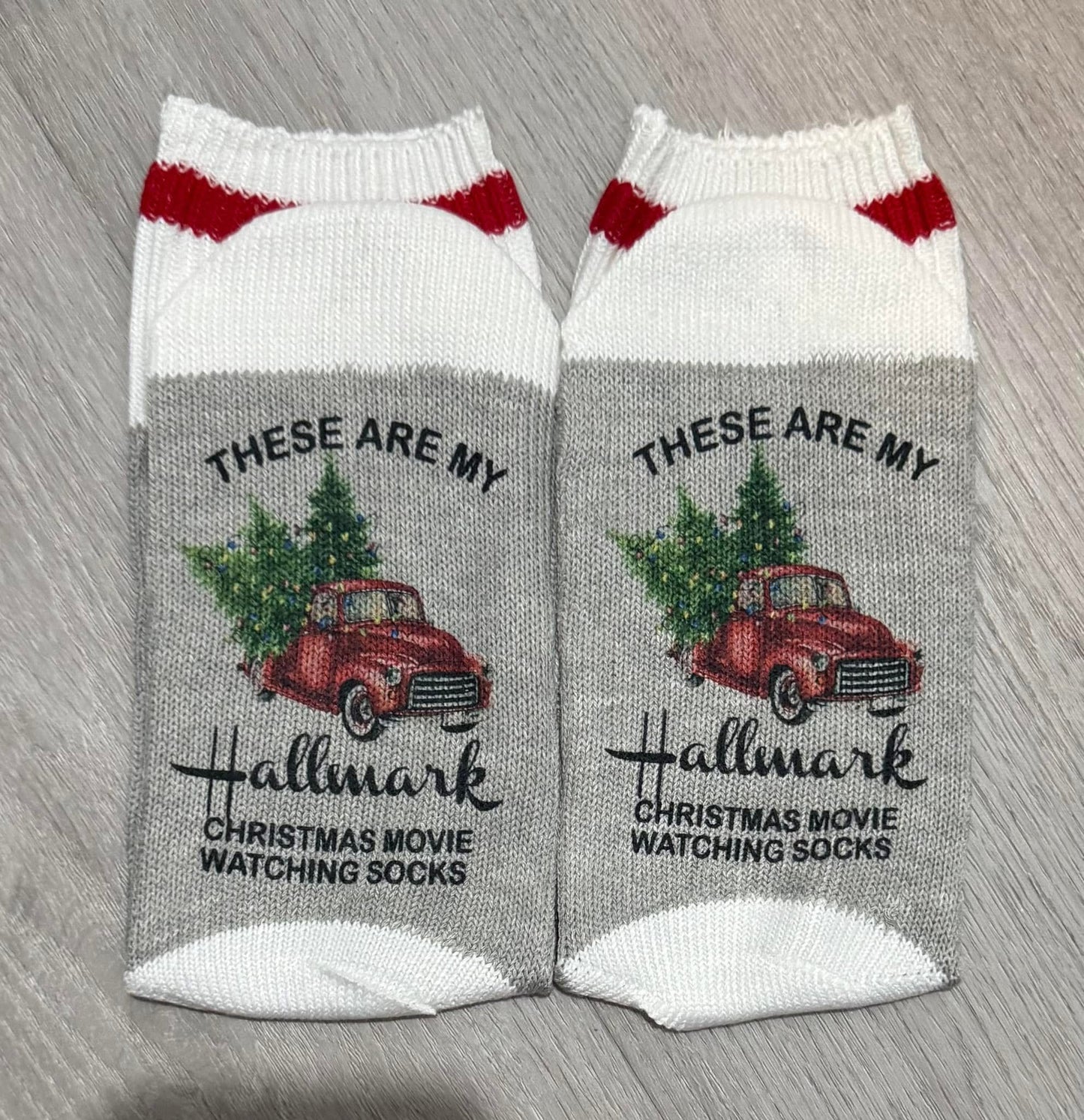 Christmas Movie #1 Faux Wool Socks