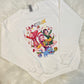 Pop Stars Youth Christmas Crewneck Sweatshirt - white