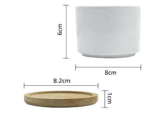 Thank You For Helping Me Grow #2 Mini Ceramic Flower Pot