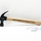 Laser Engraved Funny Hammer
