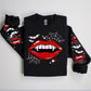 Vampire Lips With Sleeves For Crewneck And Hoodie ONLY Apparel(t-shirt or crewneck sweatshirt or hoodie)