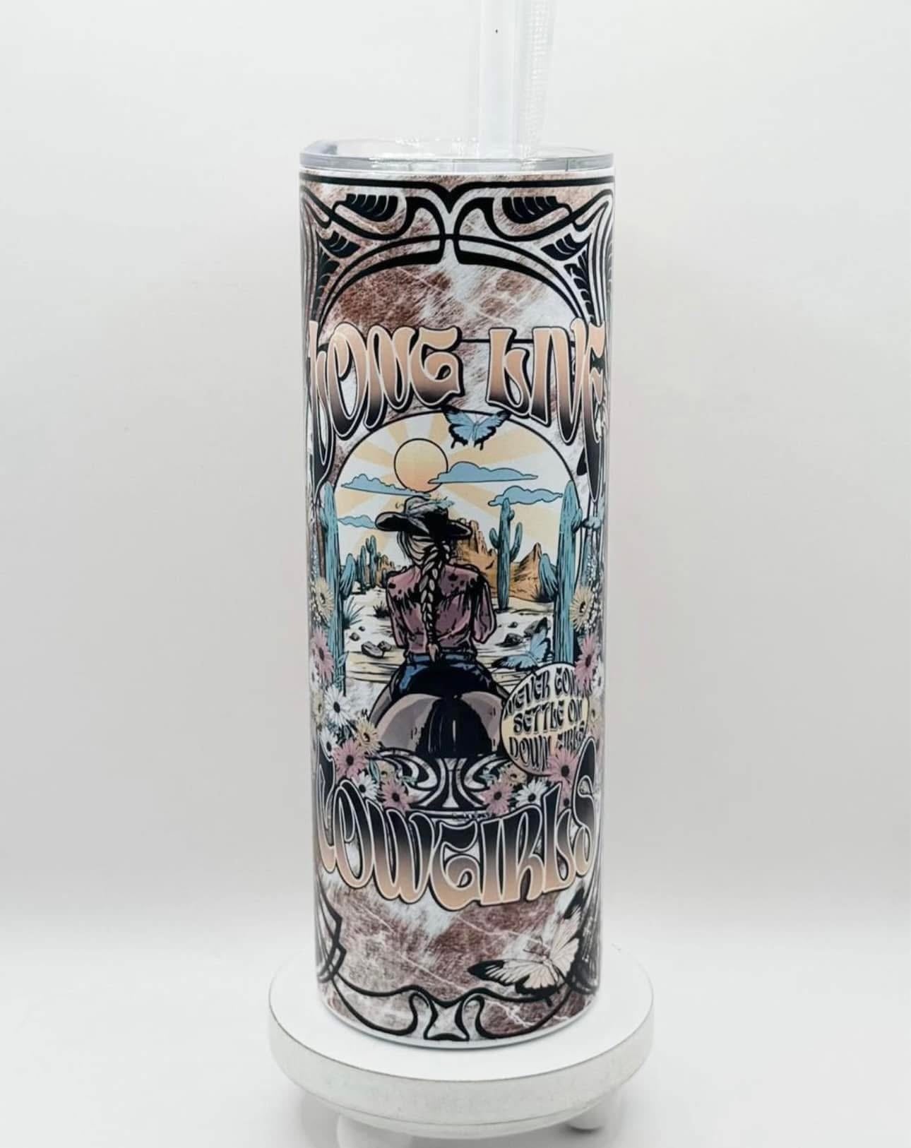 Long Live Cowgirls 20oz Insulated Tumbler