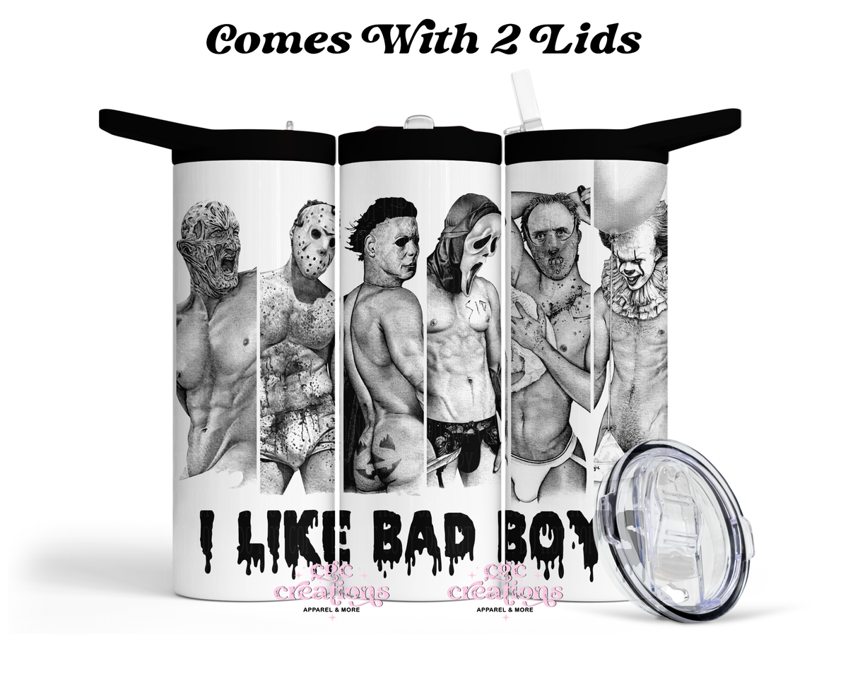 I Like Bad Boys 20 oz Insulated Tumbler