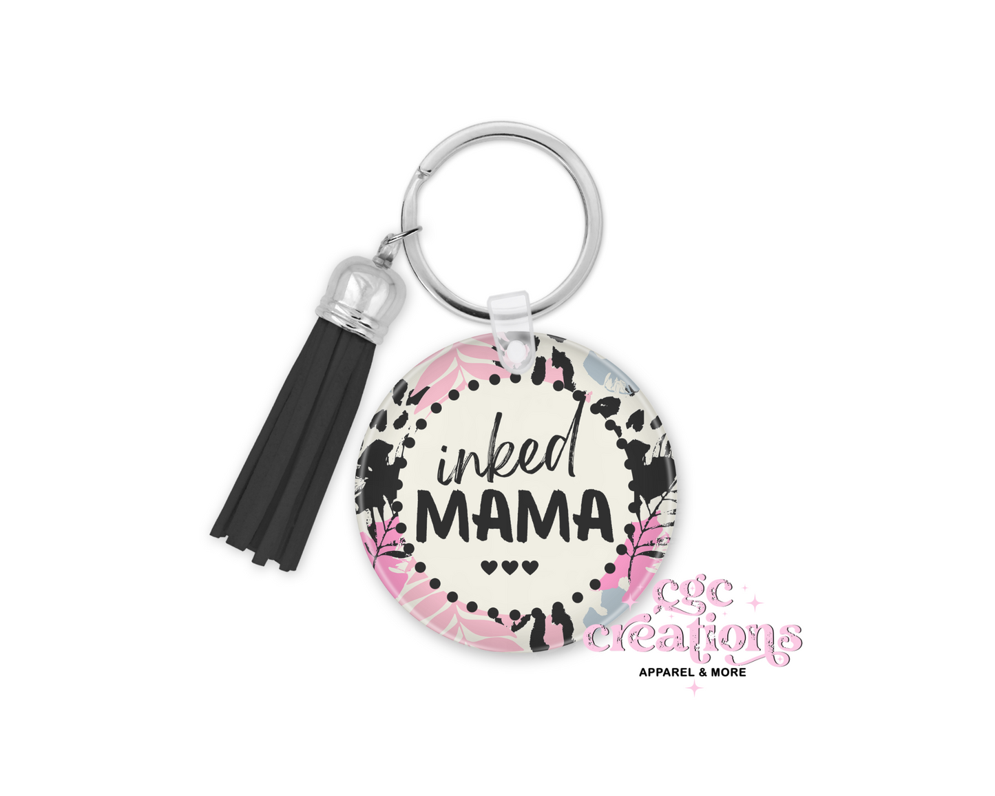 Inked Mama Acrylic Keychain
