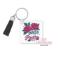 Inked And Pretty Acrylic Keychain
