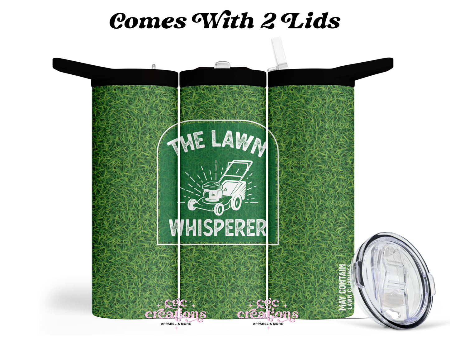 The Lawn Whisperer 20 oz Insulated Tumbler