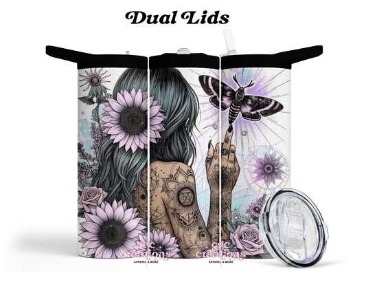 Tattooed Rebel 20oz Insulated Tumbler