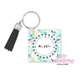 Mom Stressed, Blessed, Sometimes A Mess Acrylic Keychain
