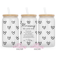 Love You Mommy 16oz Glass Cup With Lid