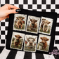 Highland Cow Postage Stamps Crewneck Sweatshirt