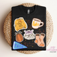 Coffee, Books & Small-Town Vibes Apparel(t-shirt or crewneck sweatshirt or hoodie)